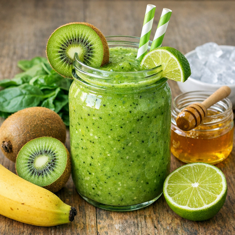 Zielony koktajl witaminowy